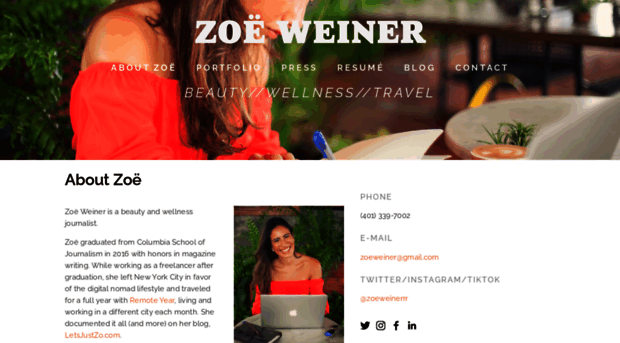 zoeweiner.com