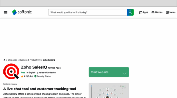 zoho-salesiq.en.softonic.com