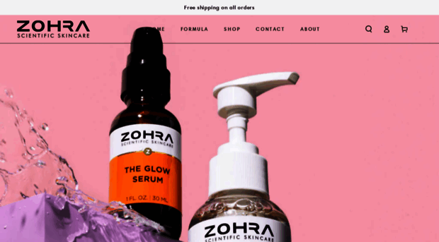 zohraskincare.com