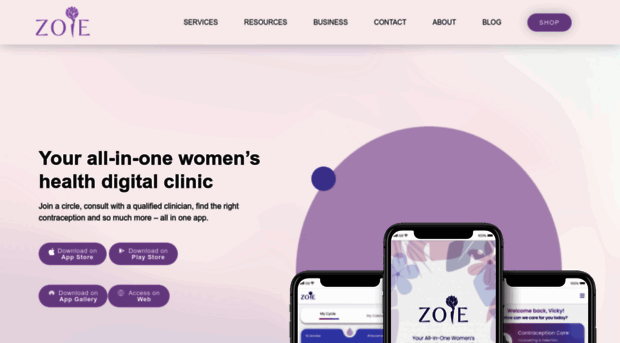 zoiehealth.com