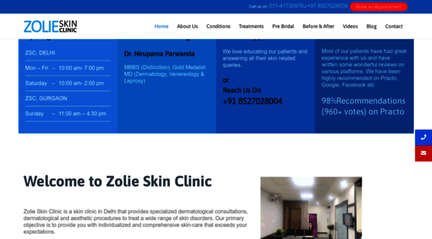 zolieskinclinic.com