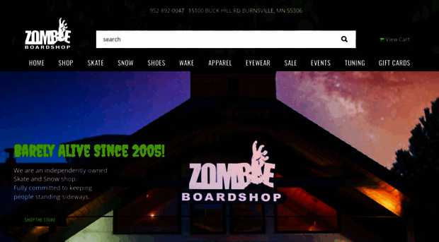 zombieboardshop.com