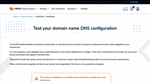 zonecheck.netim.com