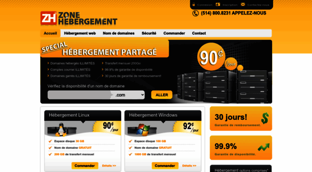 zonehebergement.com