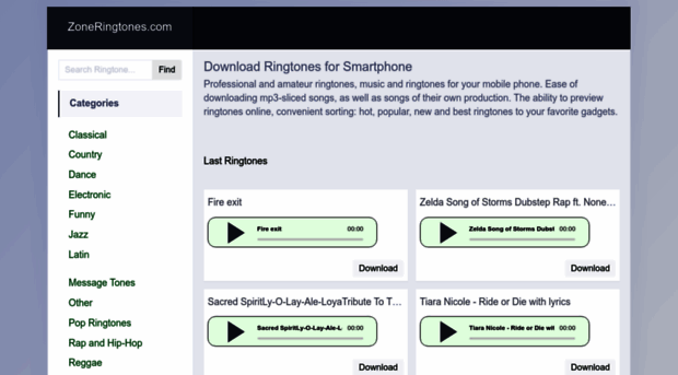 zoneringtones.com