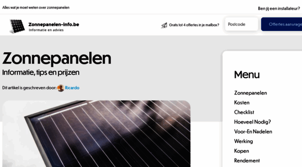 zonnepanelen-info.be