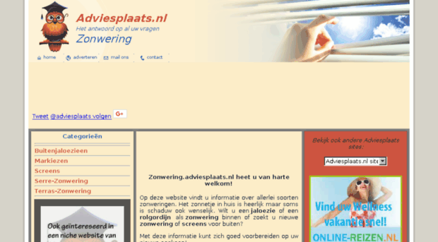 zonwering.adviesplaats.nl