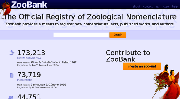 zoobank.org