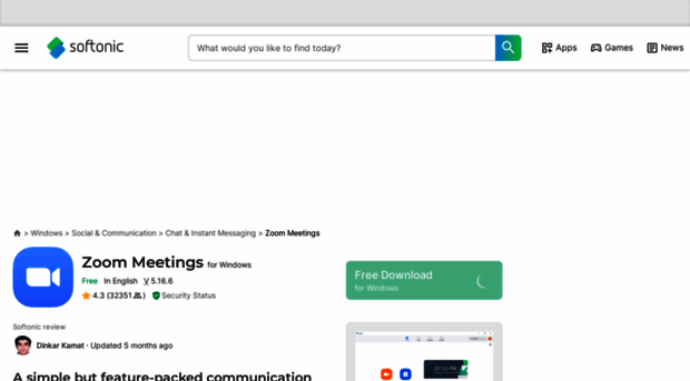 zoom-meetings.en.softonic.com