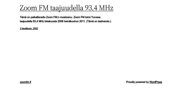 zoomfm.fi