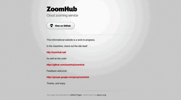 zoomhub.org