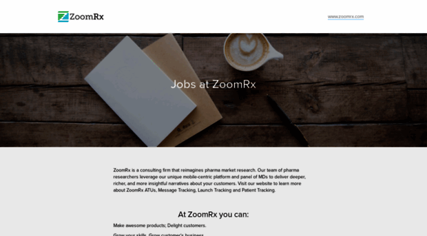 zoomrx.recruiterbox.com