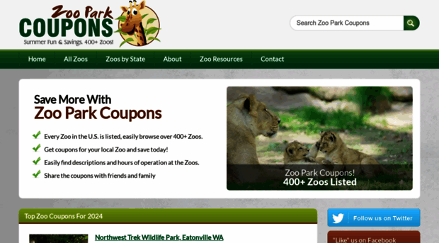 zooparkcoupons.com