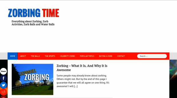 zorbingtime.com