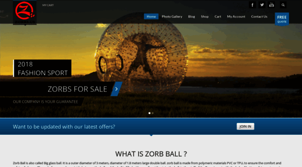 zorbs.us