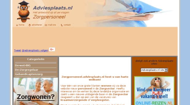 zorgpersoneel.adviesplaats.nl