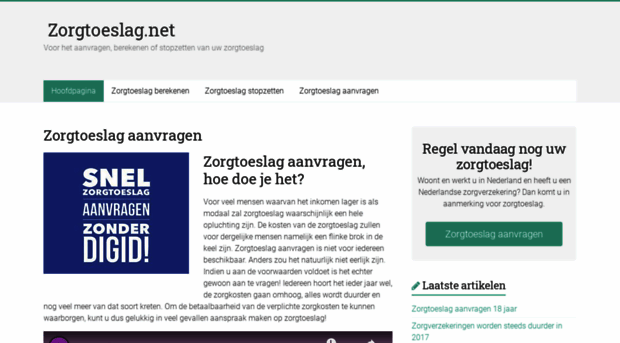 zorgtoeslag.net