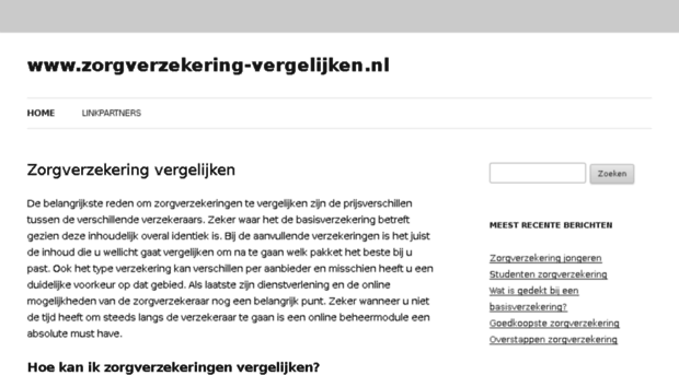 zorgverzekering-vergelijken.nl