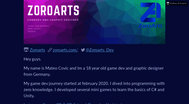 zoroarts-dev.itch.io