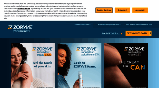 zoryve.com