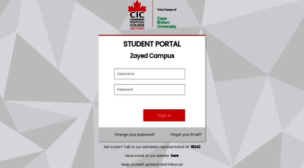 zportal.cic-cairo.com