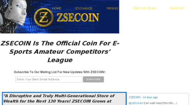 zsecoin.com