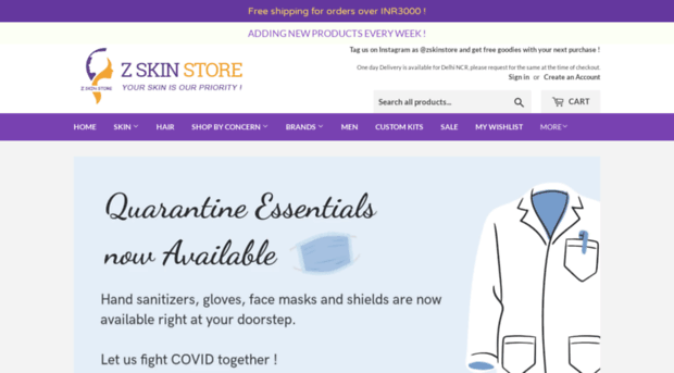 zskinstore.in