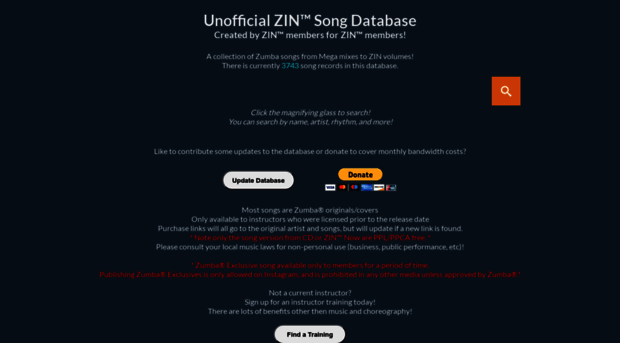 zsongdatabase.com