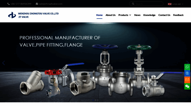 ztvalves.com