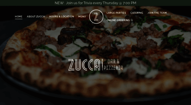 zuccapizza.com