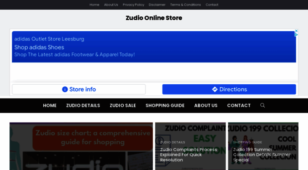 zudioonlinestore.com