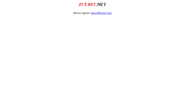 zuerst.net