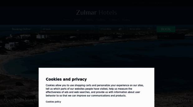 zulmarhotels.com