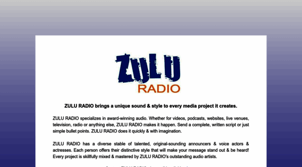 zuluradio.com