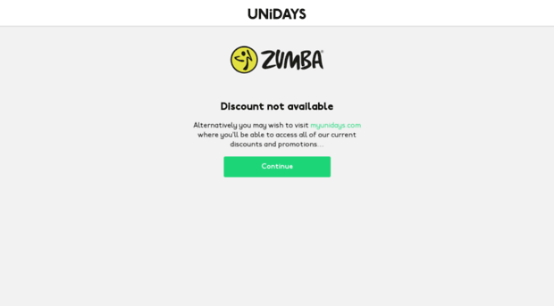 zumba.myunidays.com