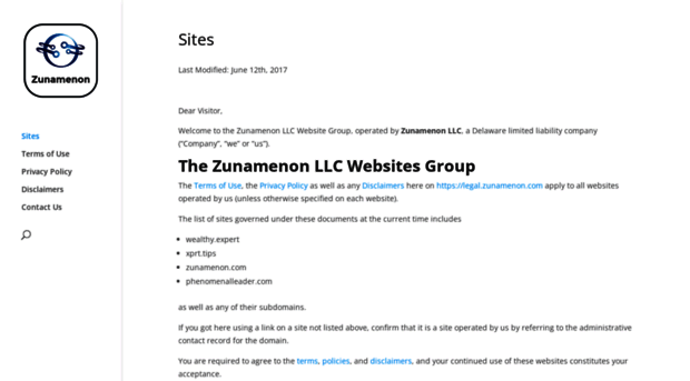zunamenon.com