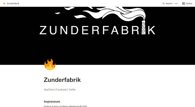 zunderfabrik.de