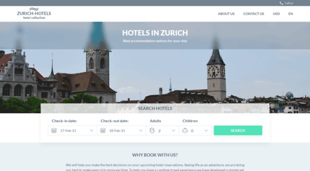 zurich-hotels.net