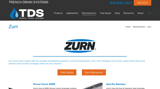 zurn.trenchdrainsystems.com