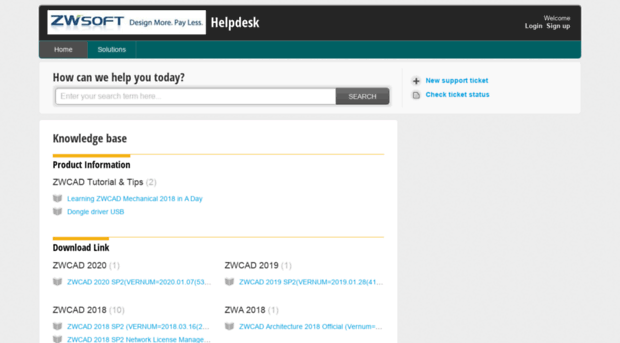 zwcad.freshdesk.com