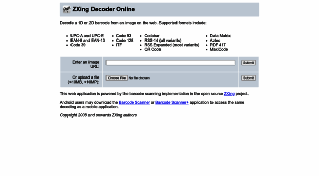 zxing.org