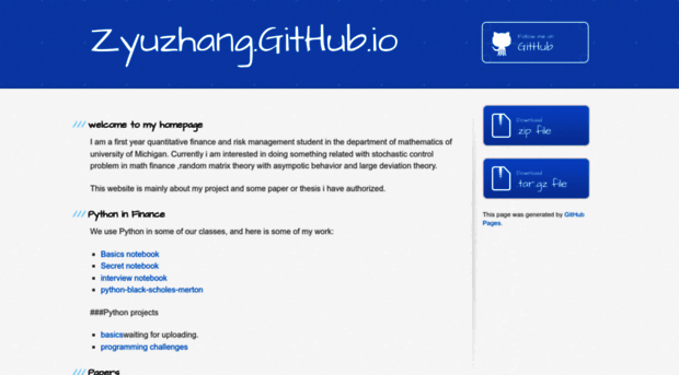 zyuzhang.github.io
