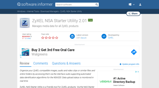 zyxel-nas-starter-utility.software.informer.com