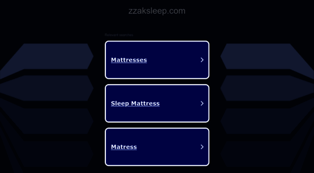 zzaksleep.com